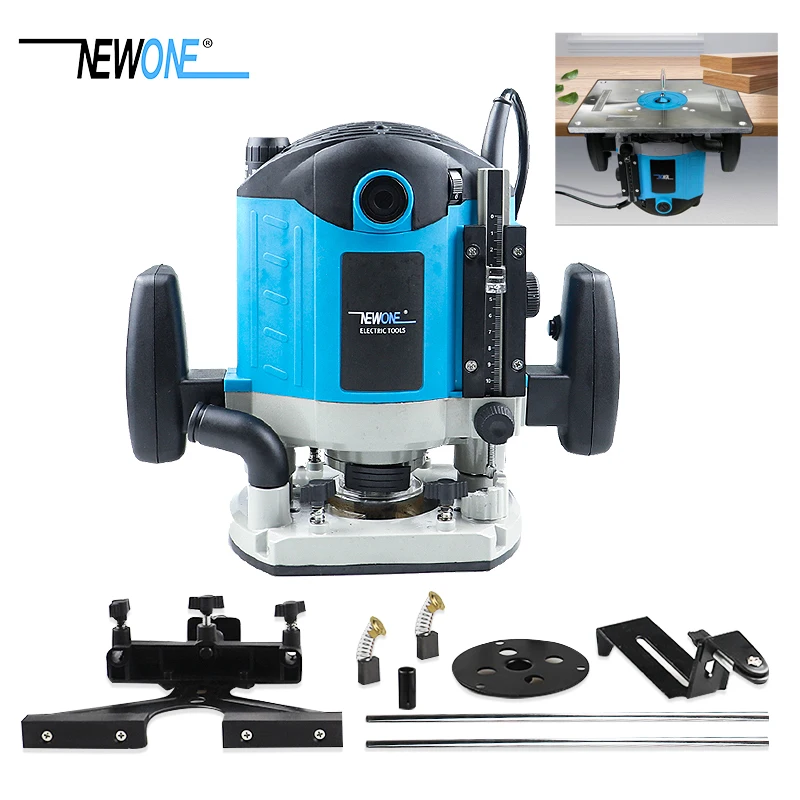 

1050W/1500W/2100W Power Electric Plunge Router for Wood Milling Engraving Slotting Trimming Carving Carpentry Electric Trimmer