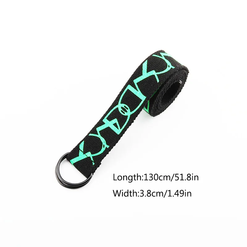 Ремень брезентовый Женский удобный пояс в стиле унисекс Молодежный с солнечным