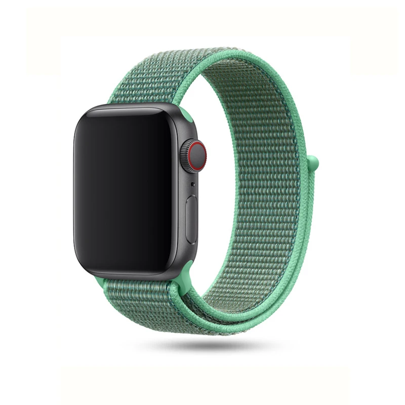 Тканый нейлоновый ремешок для apple watch часов 42 мм 38 спортивный тканевый браслет iwatch