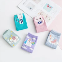 20 pair fashion animal rabbit cat birld unicorn panda pattern socks women pink blue sock