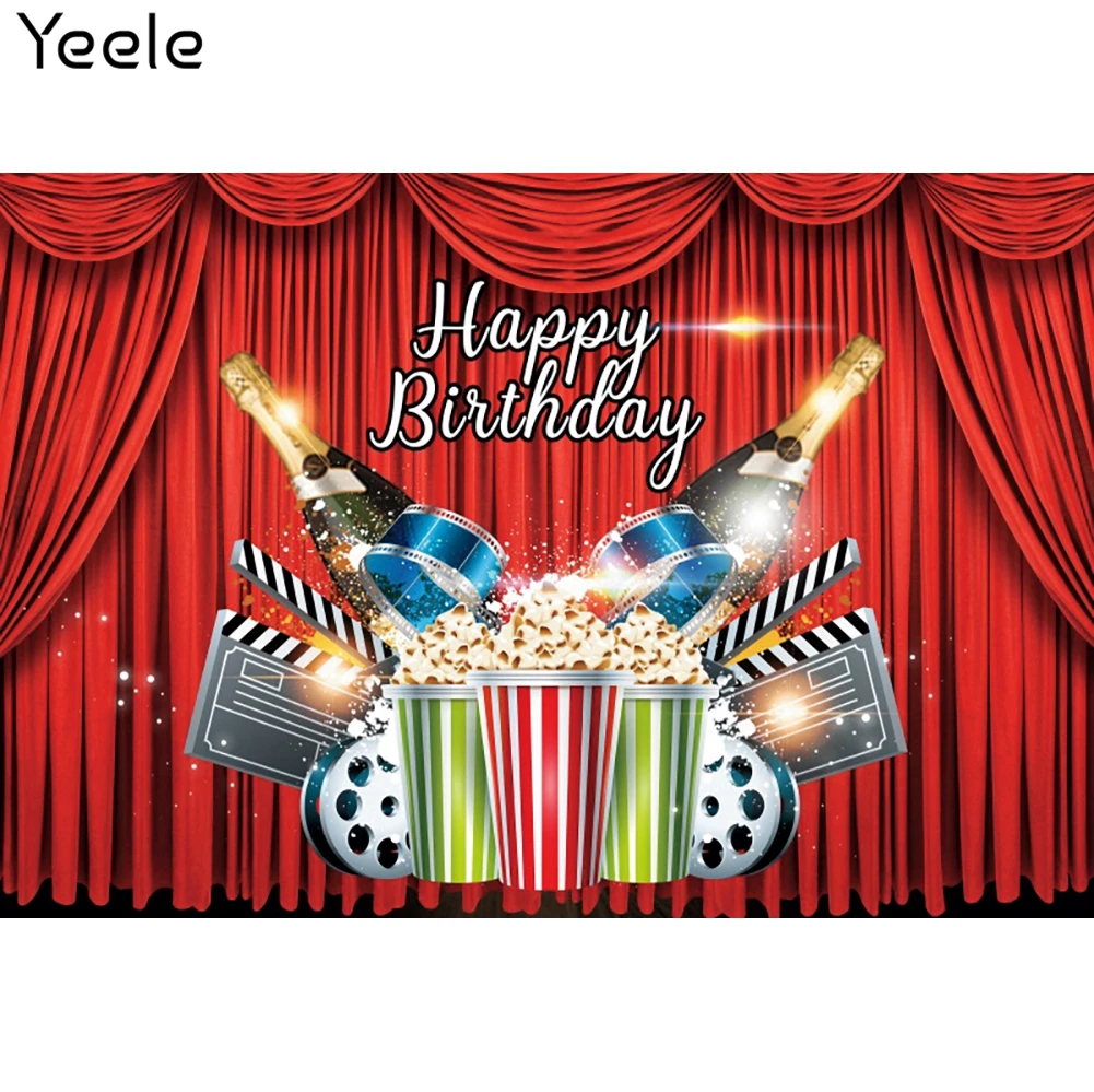 

Yeele фон для фотосъемки в стиле детского дня рождения на день рождения фон Шторы пива этап вечерние Декор фоновые фотографии для фотографии с...