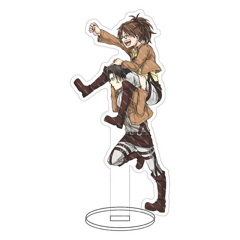 

2021 Hot Anime Attack On Titan Shingeki No Kyojin Eren Jaeger The Final Season Acrylic Stand Figure Model Plate Holder Gift