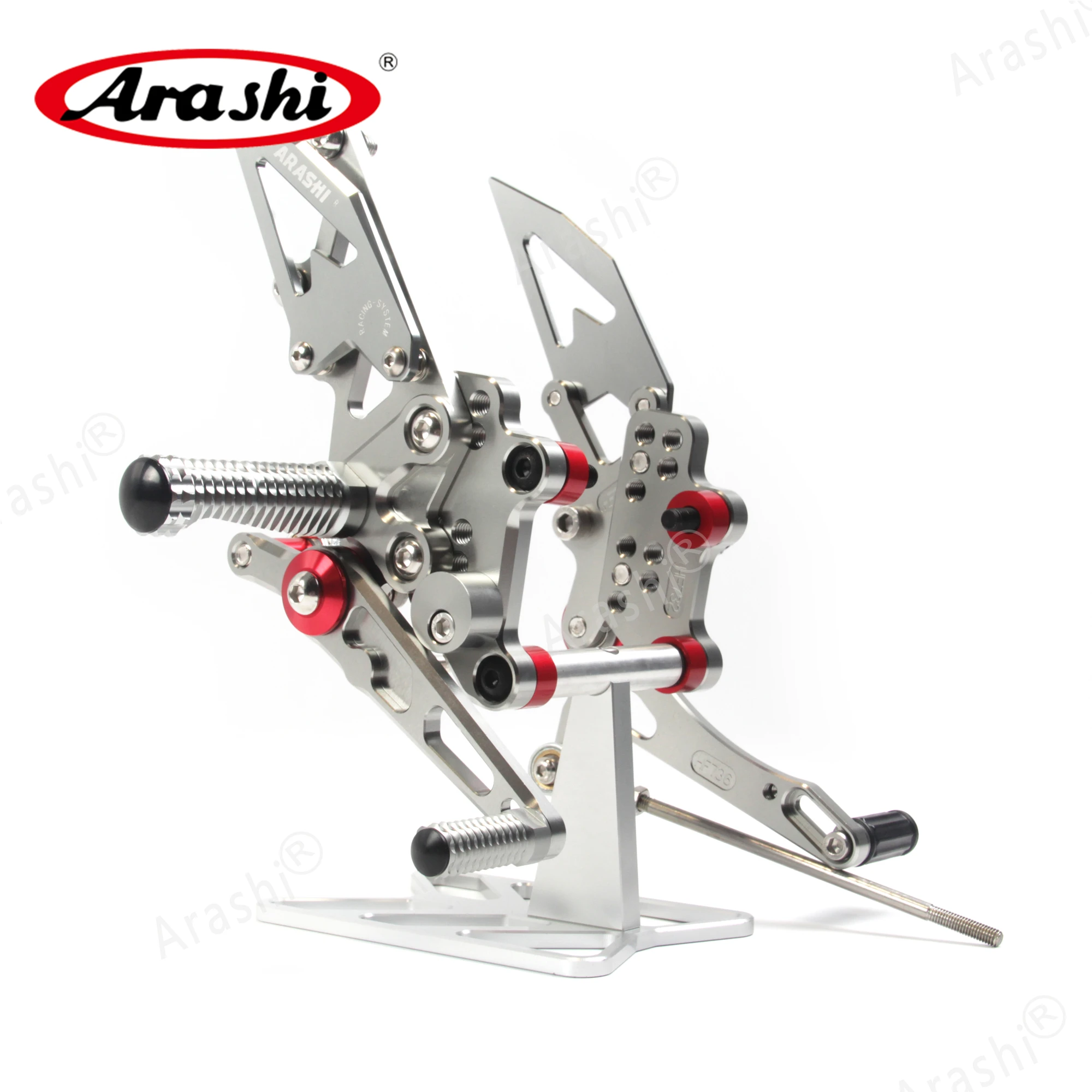 Регулируемая подставка для ног Arashi CNC NINJA 300 2013-2017 Rearset KAWASAKI EX300A задняя 2014 2015 16 |