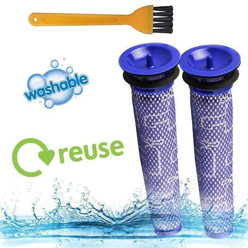 

Washable Pre Motor Stick Filter Compatible For Dyson Dc58 Dc59 Dc61 Dc62 V6 V7 V8 Animal Handheld Vacuum Replacement Filters For