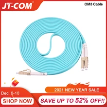10G OM3 LC UPC-LC UPC Multimode Duplex 2.0mm Fiber Patch Cable LC Fiber Optic Patch Cord Optical Fiber Cable