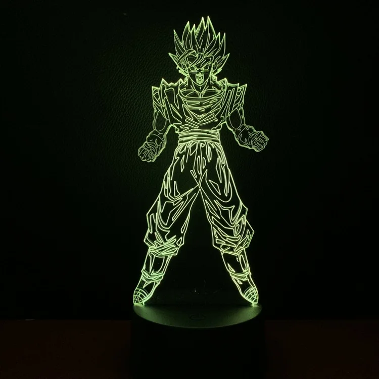 VCity 3D ночник Dragon Ball серии Goku мультфильм рисунок Touch беспроводной USB лампа атмосферное освещение домашний магазин стол современный декор