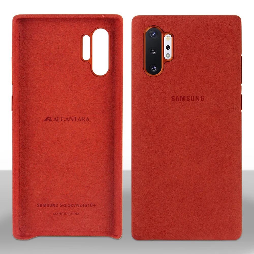 Оригинальный чехол для телефона Samsung Galaxy Note 10Plus Note10 Pro 10 + из натуральной