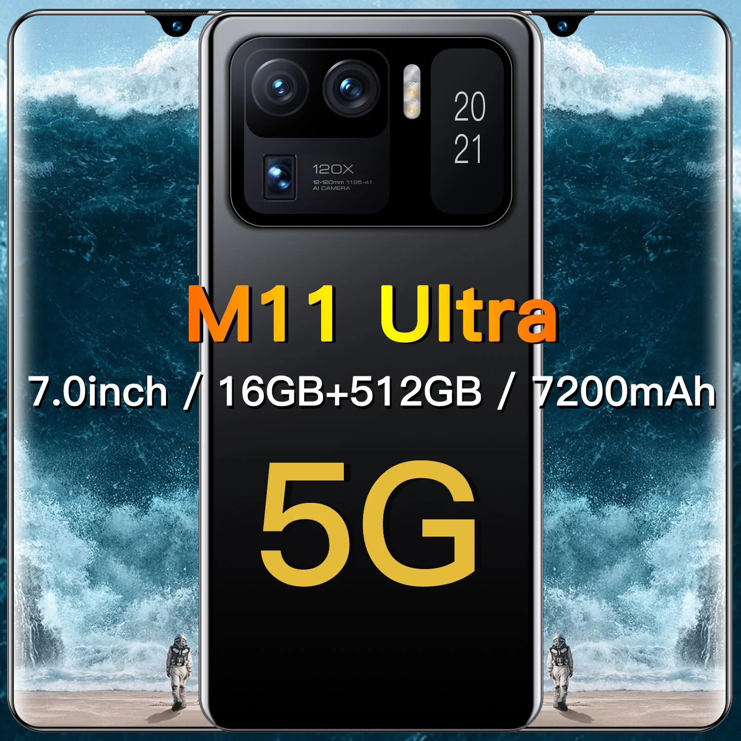 

Смартфон m11 ultra, 7,0 дюйма, Android 512, 16 + 7200 ГБ, мАч