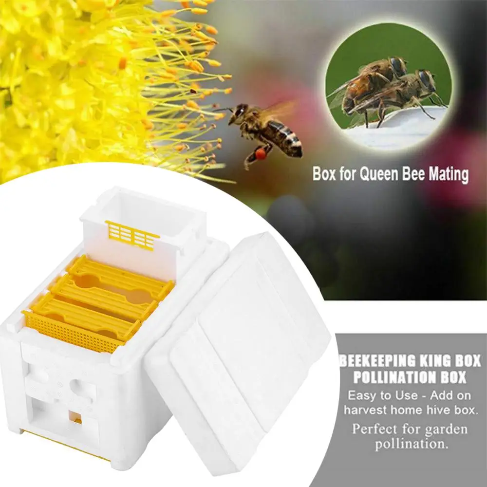 

Oogst Bijenkorf Bijenteelt Koning Doos Bestuiving Box Bijenteelt Tool Perfect Voor Tuin Bestuiving
