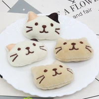 10pcslot cute little cat cartoon doll patches appliques for diy headwear hair clip accessories shoes and socks accessories