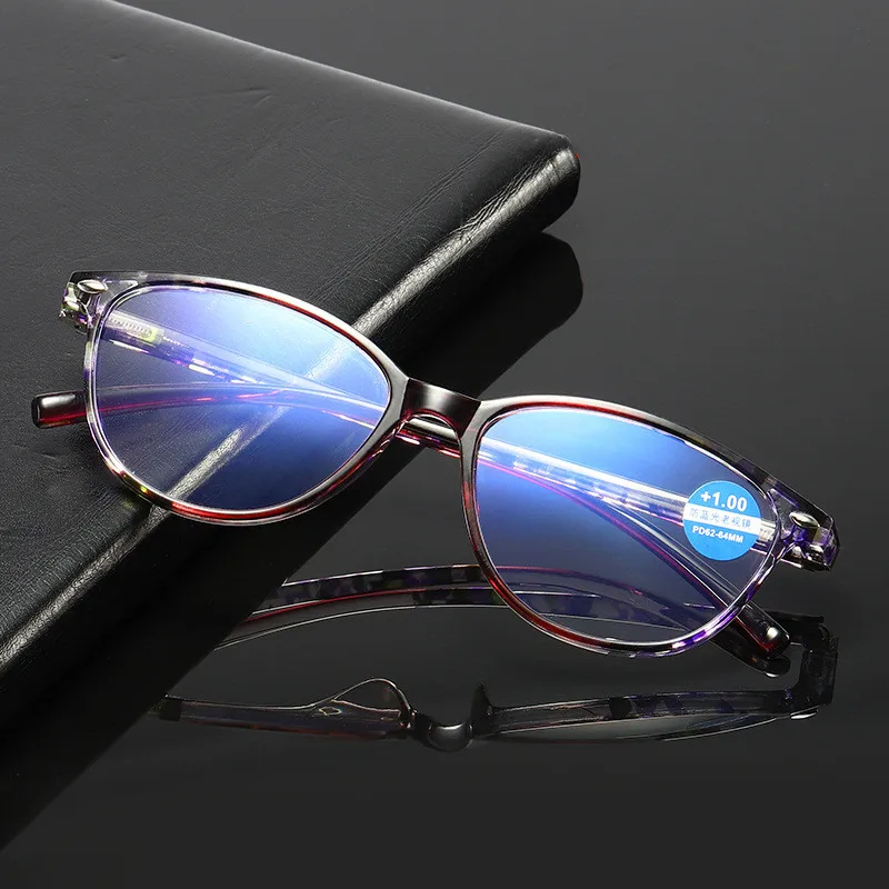 

Fashion Plastic Reading glasses Men Women Anti-blue Light High Definition ladies Presbyopic Eyeglasses +1.0 +1.5 +2.0 to +3.5 +4