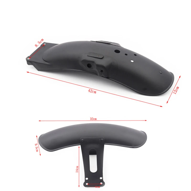 

1Pcs High Quality Black Metal High Quality Motorcycle Front Fender Protector MudGuard Cover Motorcycle Retro Retrofit Fender