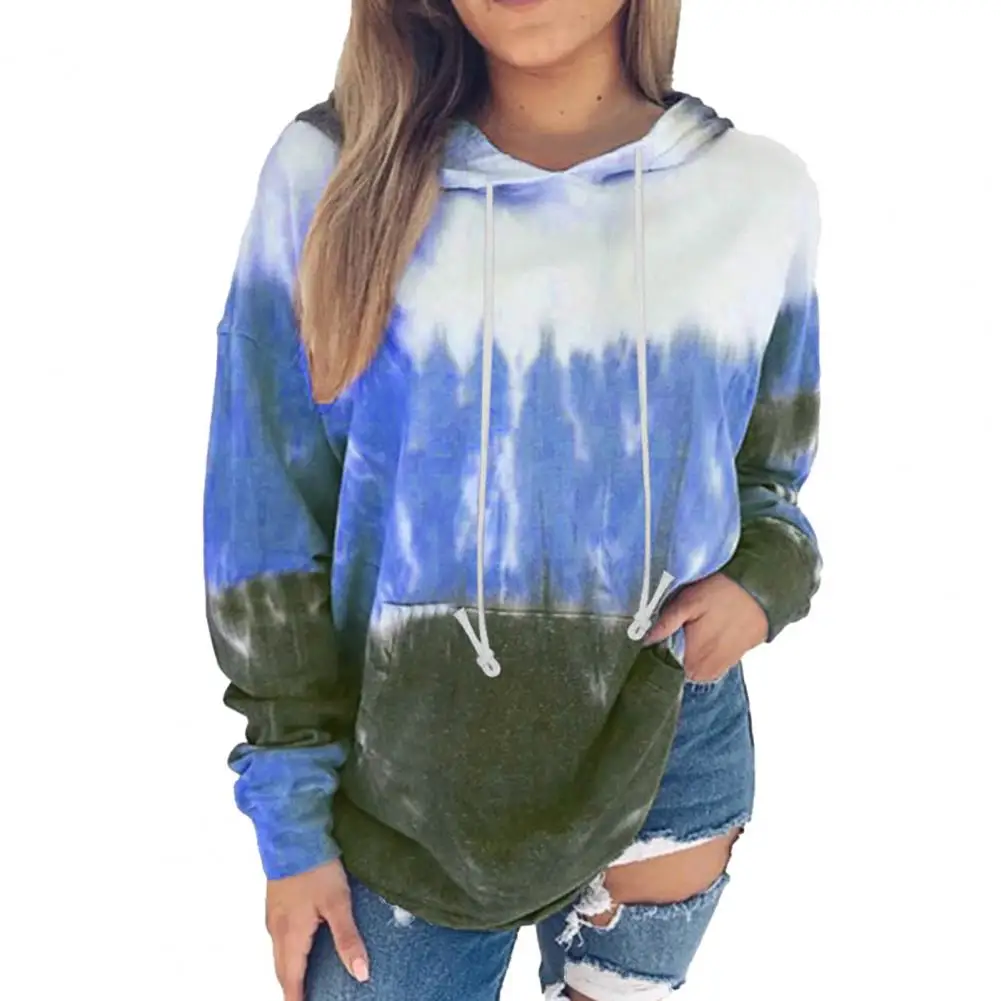 Женская толстовка с длинным рукавом стильная повседневная капюшоном из