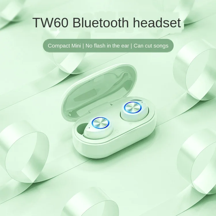 Новая explosion TW60 Bluetooth гарнитура TWS Беспроводная в ухо бинауральная 5 0 Macarons частный