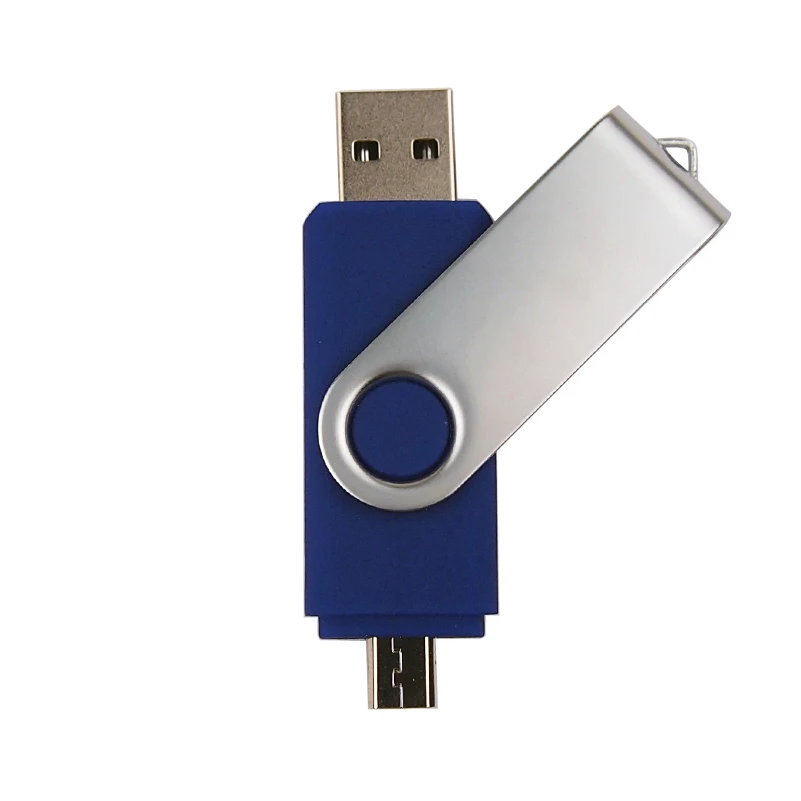 Dark Blue Пользовательский логотип 10 шт. USB2.0 Usb флэш-накопитель 32 Гб OTG для смартфонов Android/ПК высокоскоростной Usb флешка 16 ГБ 8 ГБ свадебный подарок - Цвет: Dark Blue