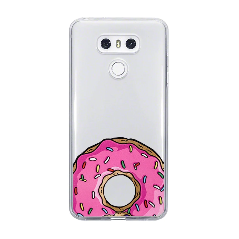 Шоколадный чехол ciciber в виде пончиков для LG G6 G7 V30 V35 V40 V20 THINQ TPU K10 K8 K7 K4 2017 2018 K9 K11 Plus