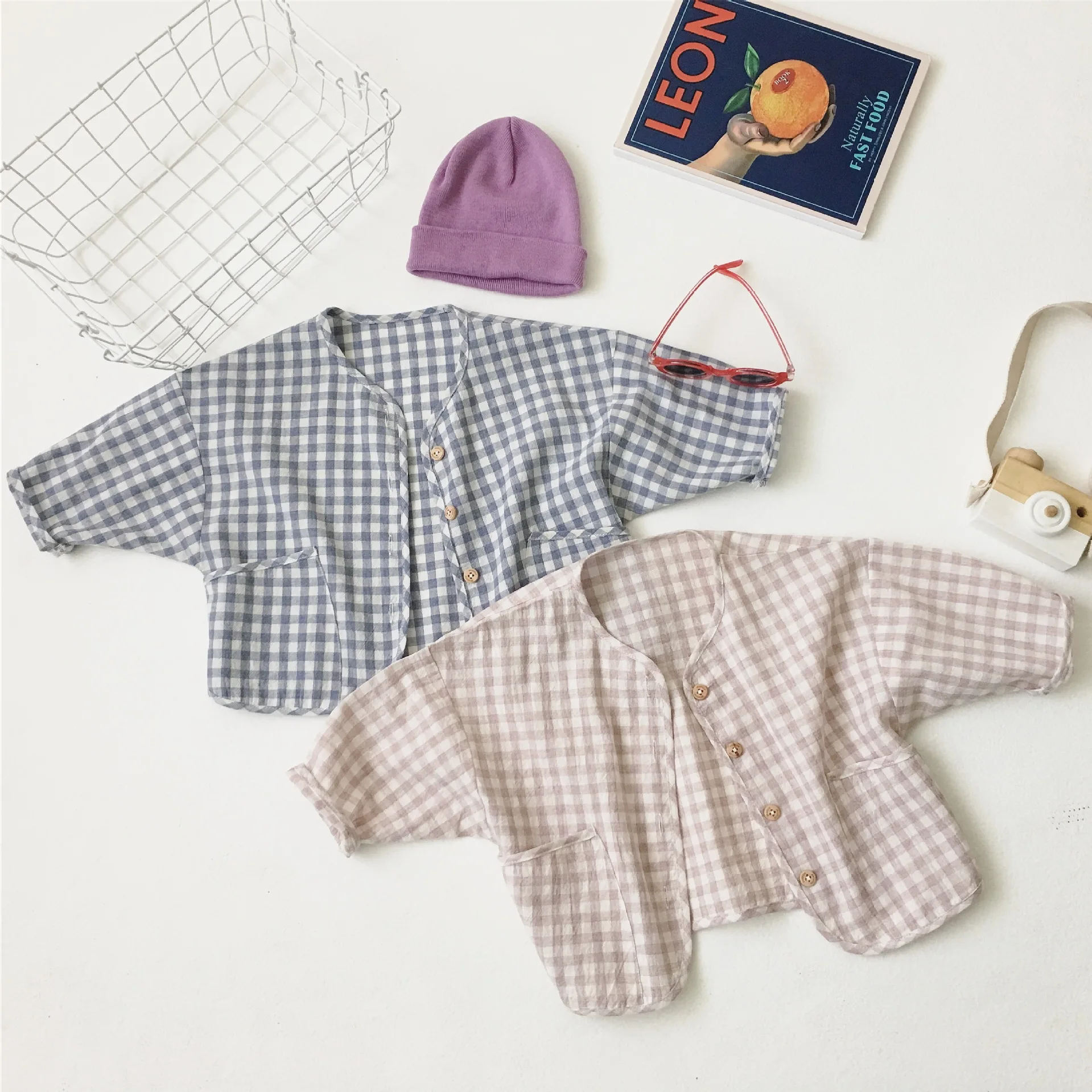 Осенний Повседневный Кардиган Куртка для мальчиков Пальто девочек Одежда