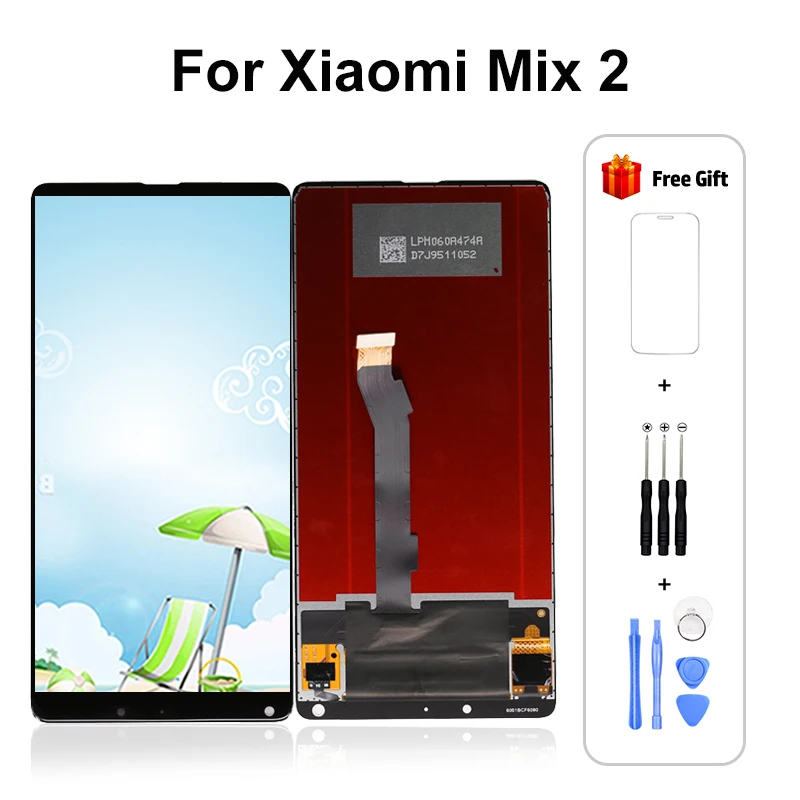 Дисплейный модуль GZSQ для Xiaomi Mi Mix 2|lcd screen|display touch screendisplay digitizer |