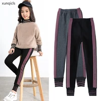 2021new girls pants children casual trousers teenager elastic pants outwear kids girl clothes spring autumn