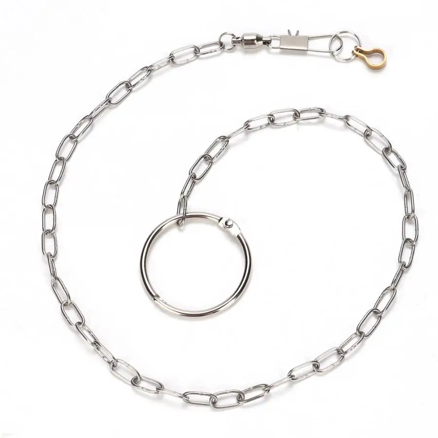 ПЭТ попугай ножной браслет из нержавеющей стали домашняя птица ноги кольцо