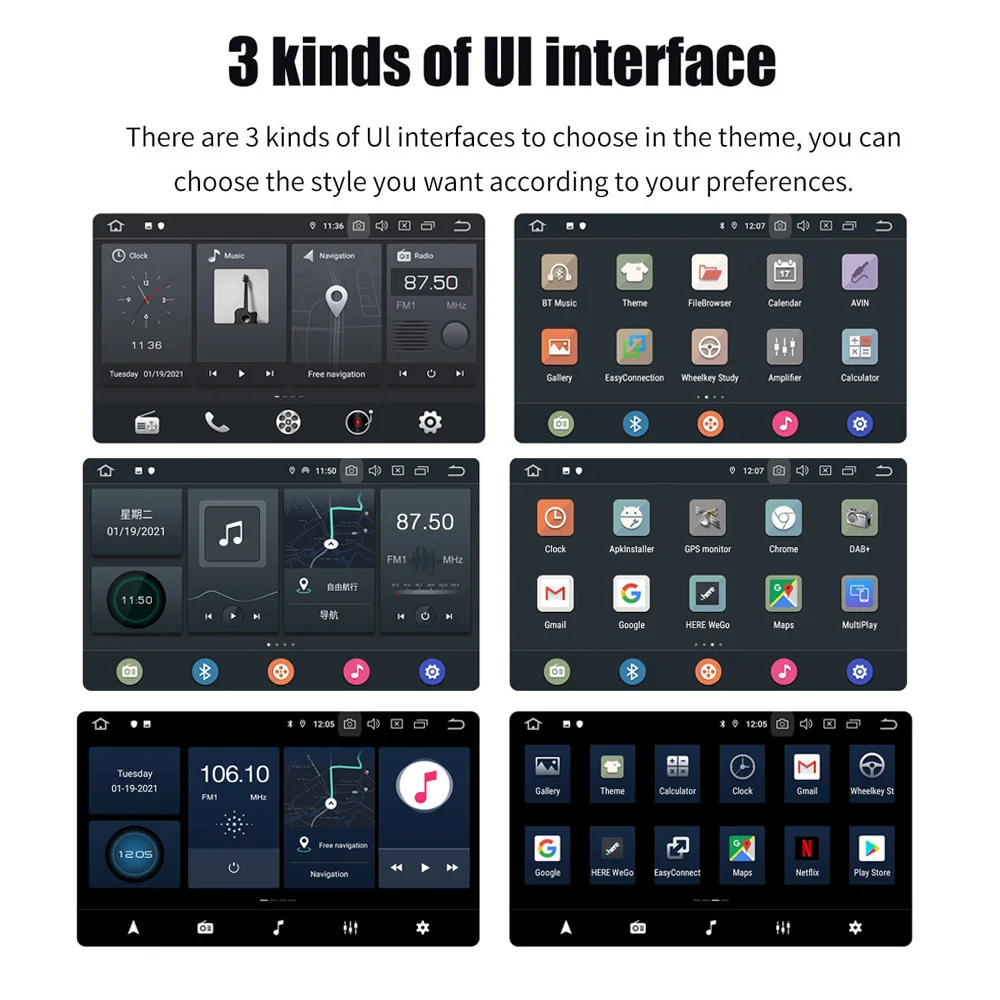 $143.55 ESSGOO Android 10.1 Car Radio 2 din CarPlay 7 Inch Autoradio Stereo Multimedia Player For Volkswagen VW Passat Touran GOLF POLO