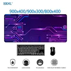 Игровые аксессуары клавиатура стол коврик Мышь pad Pc компьютер Мышь Pad фиолетовый 900x400 Настройка аксессуары для геймеров компьютер deskmat