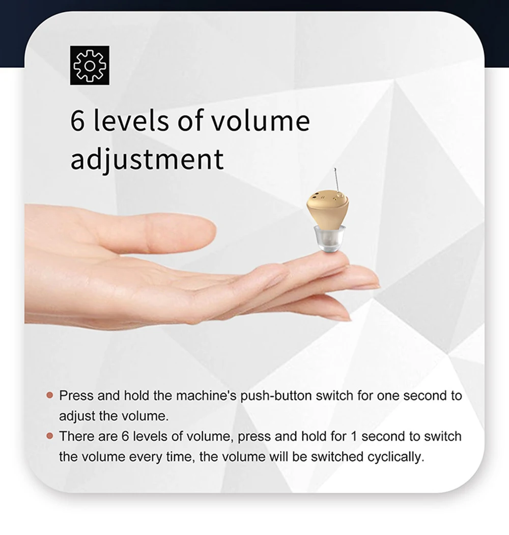 4 Каналы лучший цифровой Перезаряжаемые слуховой аппарат Невидимый наушники с