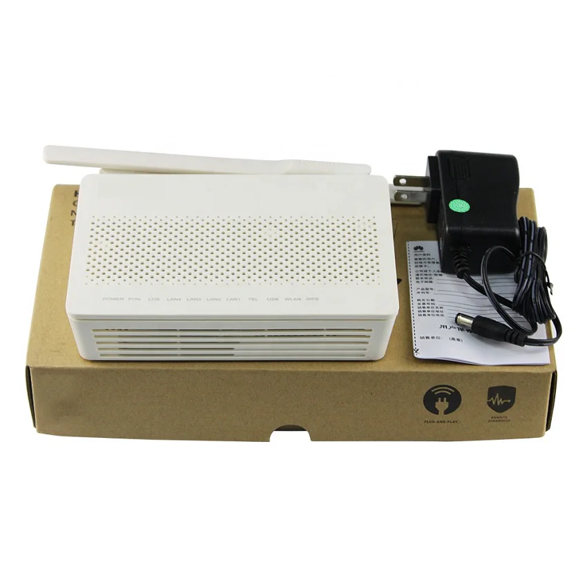 5PCS 100% New English Firmware GPON ONU HG8546M HS8145C ONT Modem Router Termianl With 1GE+3FE+TEL+WIFI