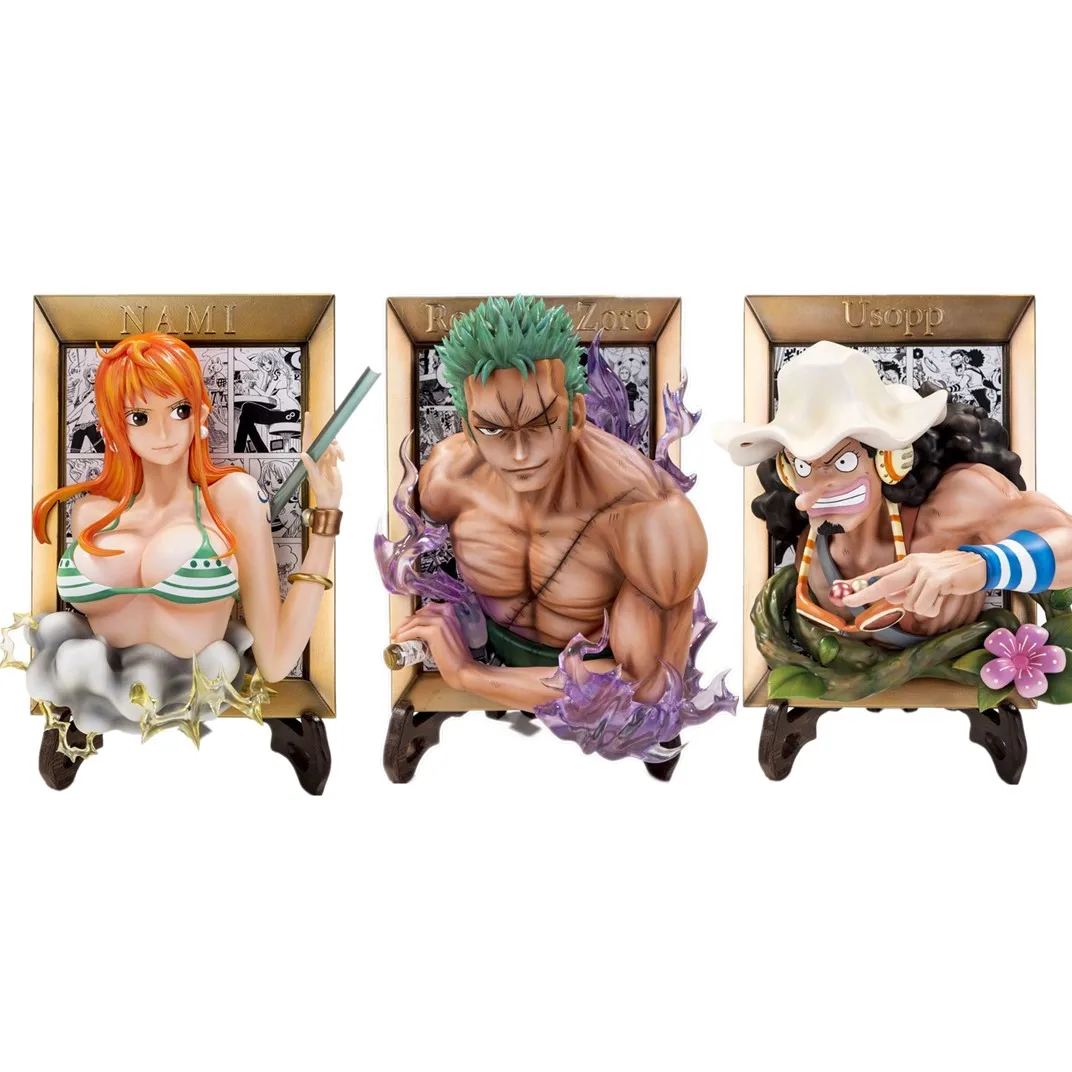 Фигурки аниме One Piece Ace Luffy Roronoa Zoro ПВХ экшн-фигурки игрушки | Игрушки и хобби