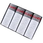 Комплект из 4 предметов, нижнее белье, мужские трусы высшего качества, хлопковые шорты, вентиляция, сексуальные мужские боксеры, модные мужские трусы, Новинка