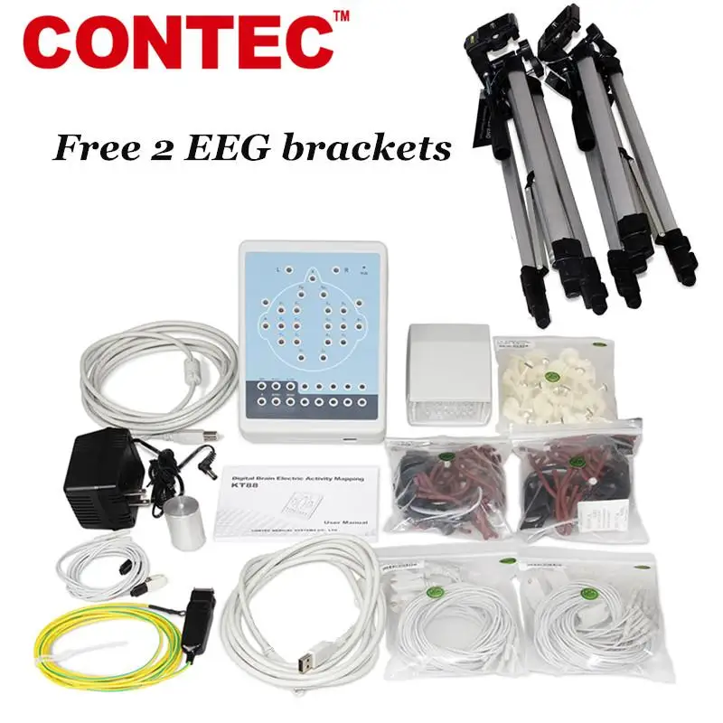 CONTEC KT88-1016 16-канальный EKG портативный цифровой диагностический сканер | Красота и