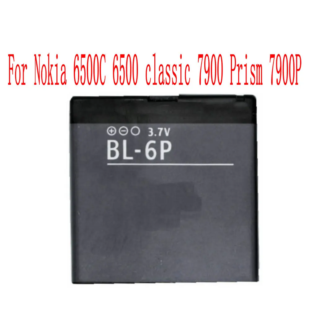 

High Quality 830mAh BL-6P Battery For Nokia 6500C 6500 classic 7900 Prism 7900P Cell Phone