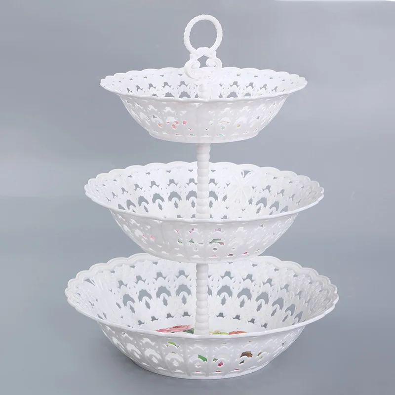3-уровневый держатель для торта подставка кексов тортов на свадьбу день рождения