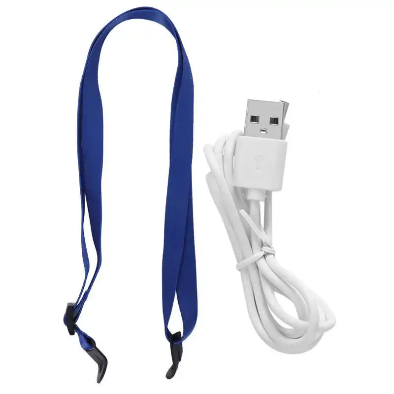 

Hanging Neck Fan USB Charging Portable Desktop Fan Kid Gift 3 Speed Wind Fan for Travel