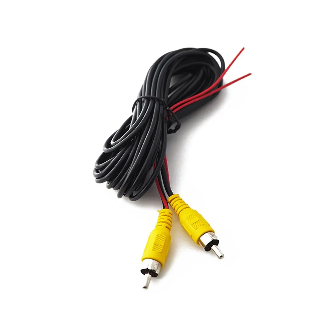 

Reverse Camera Video Cable For Car Rear View Universal Parking 6m Wire Match Multimedia Monitoring With Power Cable