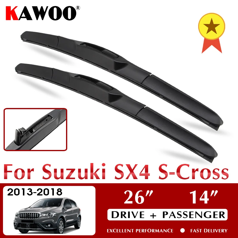 KAWOO silecek ön araba sileceği bıçak bıçakları Suzuki SX4 s-çapraz 2013-2018 ön cam cam 26 