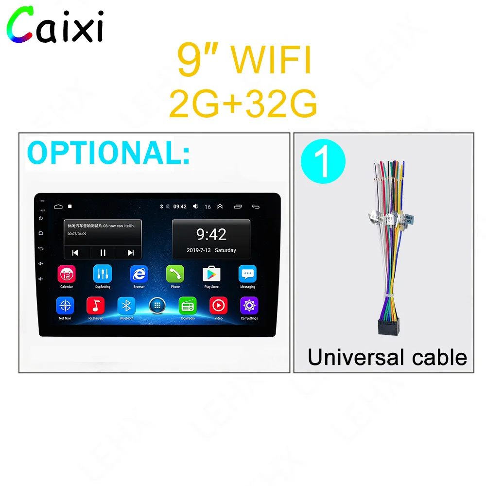 Cx-9232-1 9/10 дюймов 32G R0M 2 din автомобиль Android 8,1 Радио мультимедийный плеер для Nissan Toyota i Kia Volkswagen Suzuk Hyunda Renault Honda - Цвет: Cx-9232-1