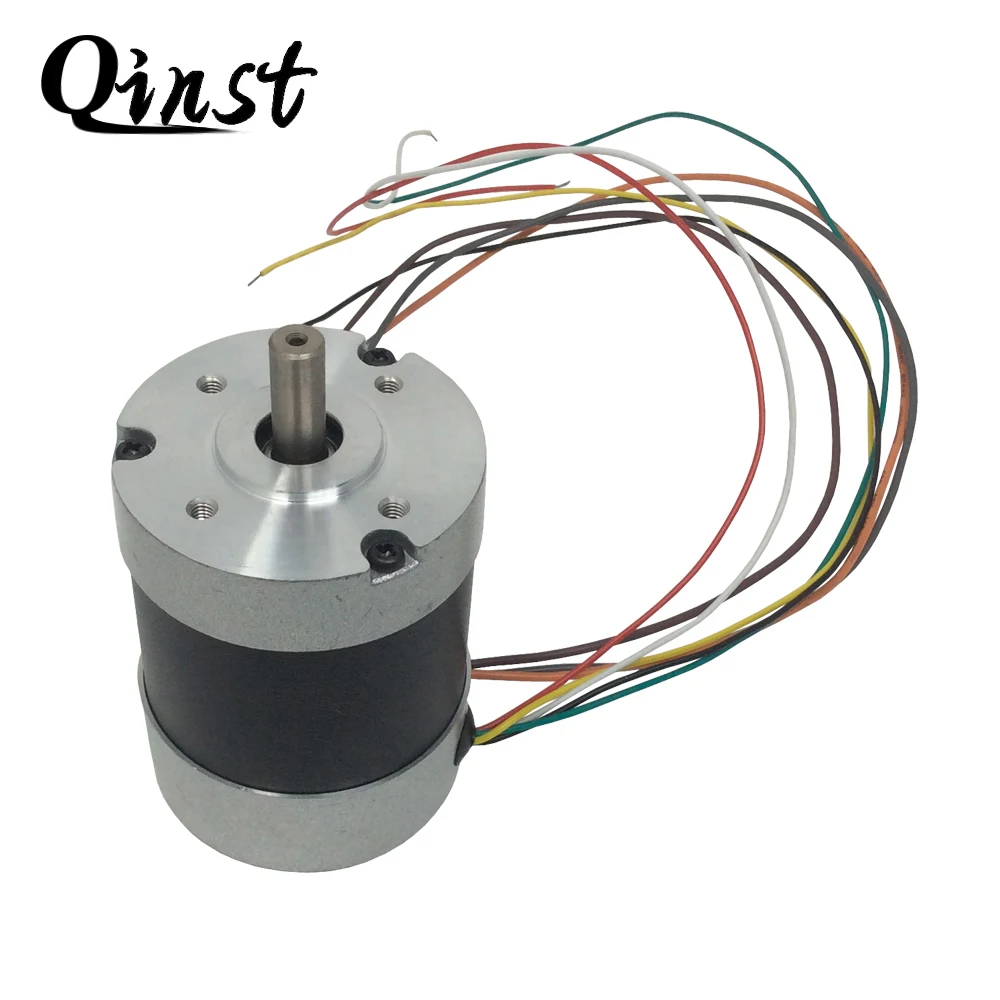 Мини DC электрический бесщеточный двигатель диаметр 74 мм 24 вольт 3000 об/мин 65 Вт 4.3A