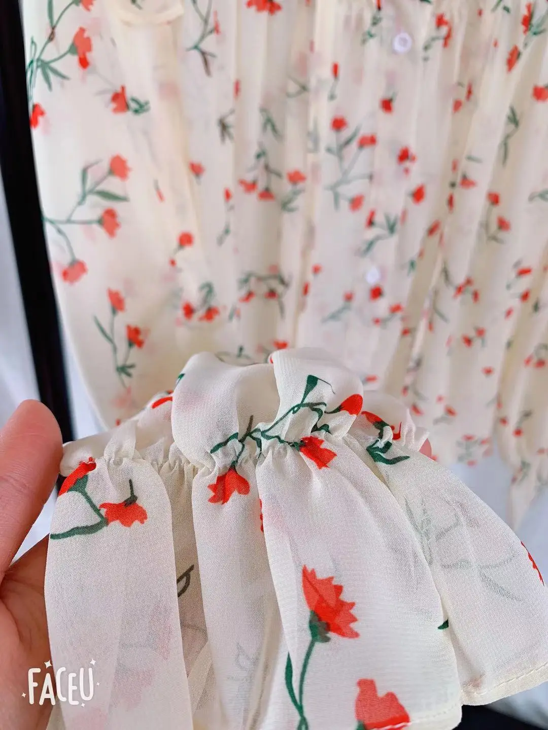 Новая летняя рубашка с длинными рукавами для девочек цветочные рубашки рюшами и