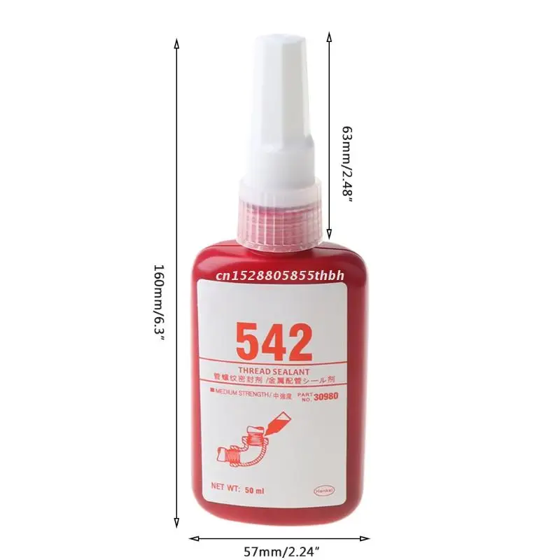 

High Strength 542 Thread Sealant Metal Pipe Thread-locking Solid Seal Glue