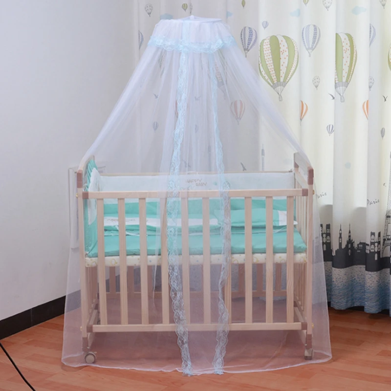 

Foldable Light Royal Court Crib Dome Ground Mosquito Net Baby Care