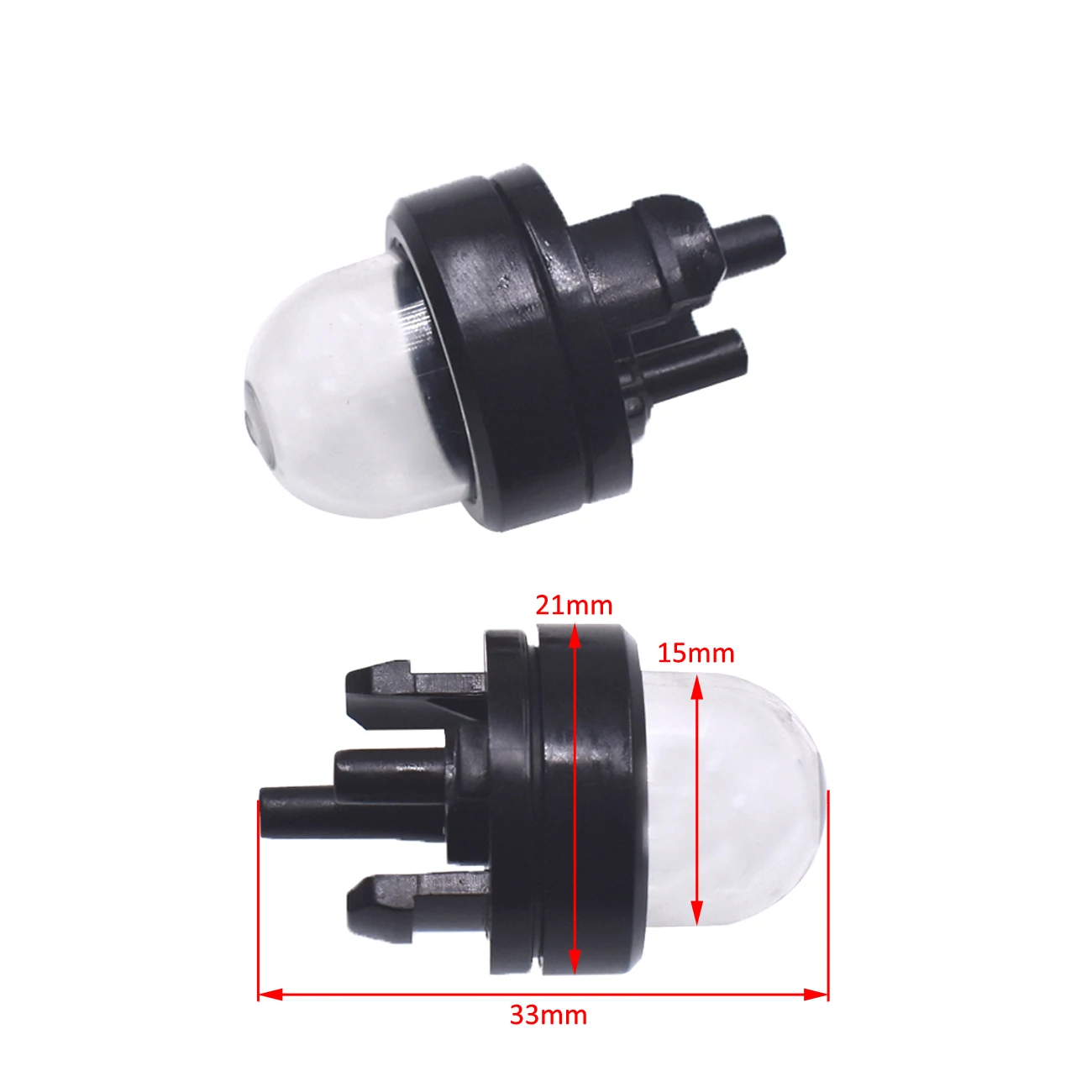 

10pcs Primer Bulbs For Ryobi 791-683974-B Stens 615-764 Rotary 11510 Chainsaw