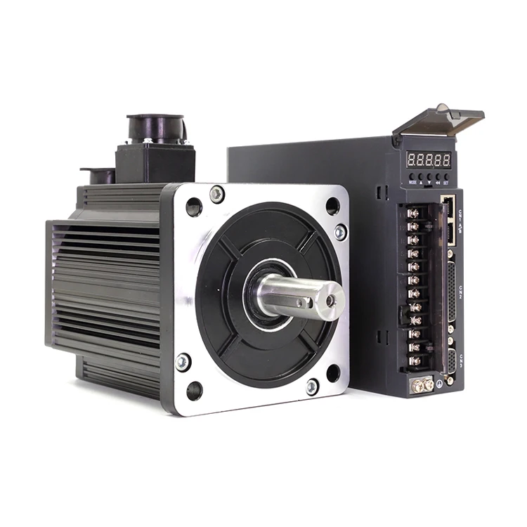 

110 servo motor set AC 1.2KW1.5KW1.8KW high power genuine servo set spot