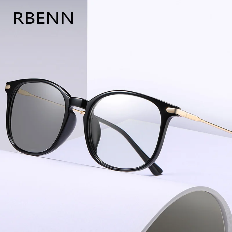 Новинка 2020 фотохромные очки для чтения RBENN женщин и мужчин с защитой от