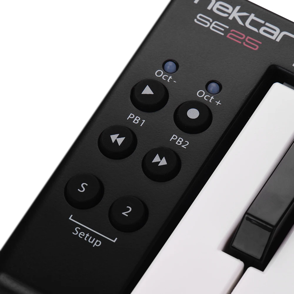 Nektar SE25 мини 25 ключ USB MIDI контроллер клавиатуры скорость приведенный в действие