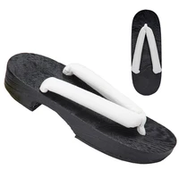 japanese traditional casual slipper woman wooden geta clogs anime cosplay costumes sauna spa home beach wear slippers sandals