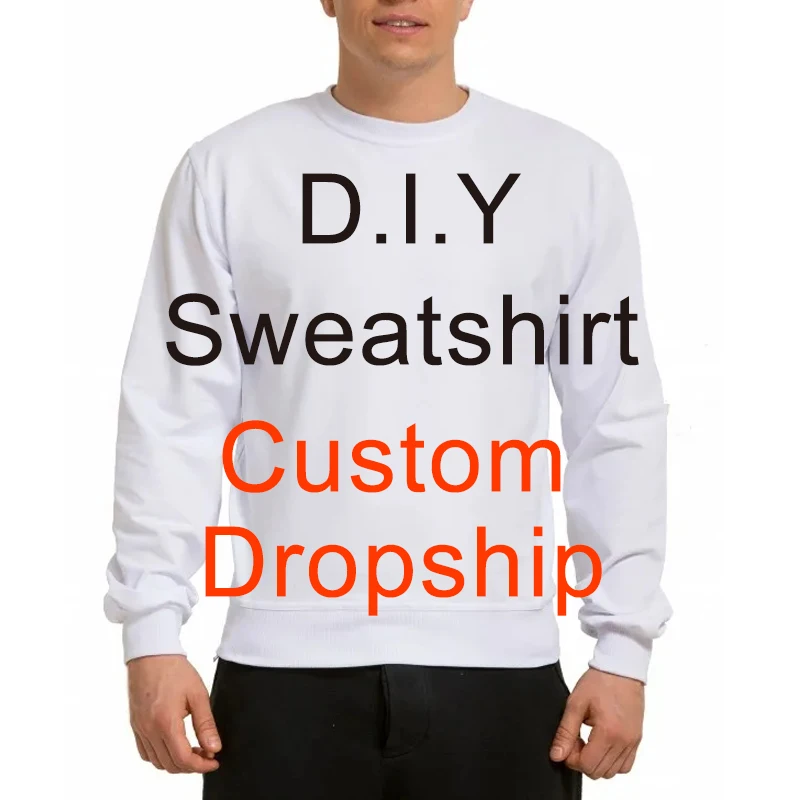 3D Custom Print Sweatshirt Cheap Clothes China Clothing Dropship Suppliers Men's Oversized Products Whosale Lots Drop Shipper