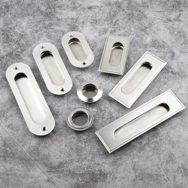 Скрытая ручка ящика скрытая Встраиваемая для шкафа гардероба раздвижной двери