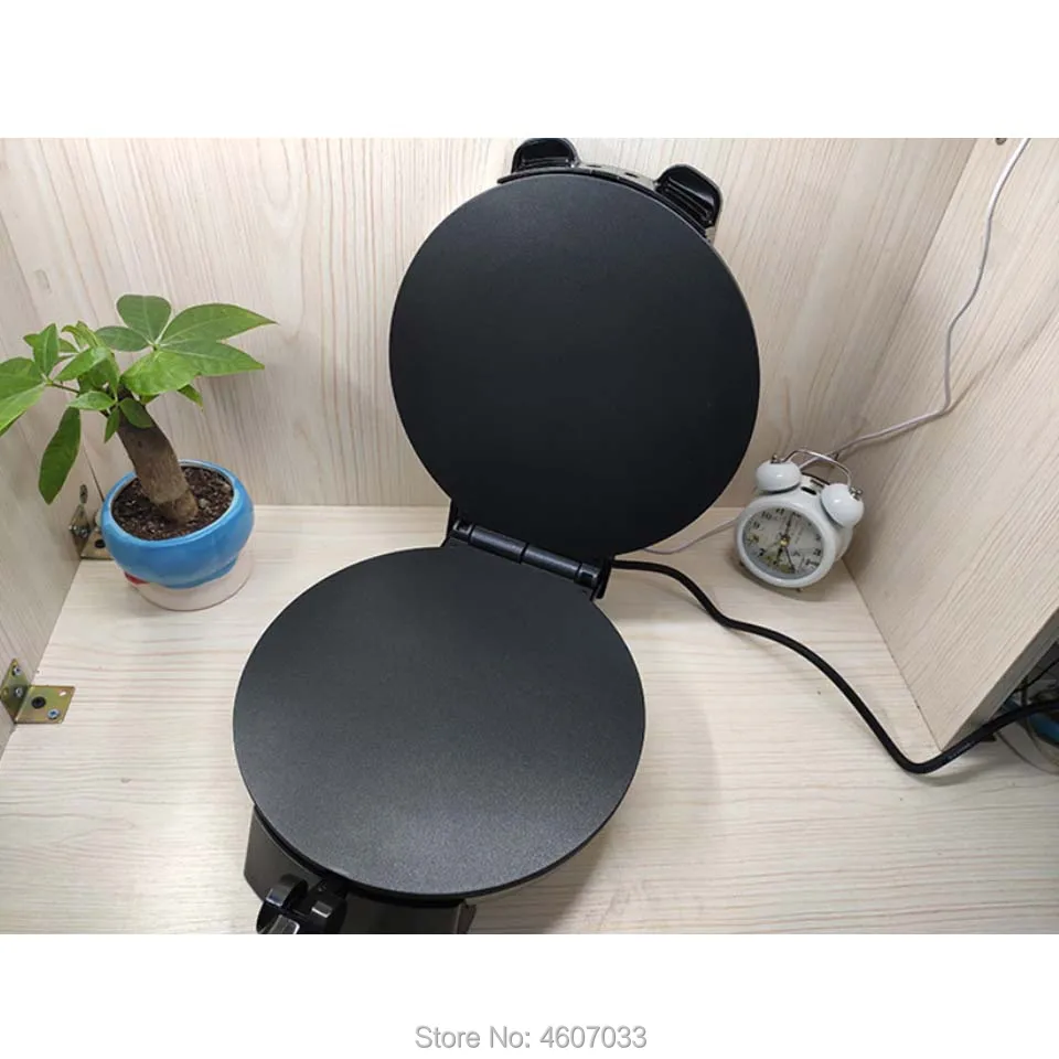 Электрическая машина для приготовления блинов и пиццы антипригарная сковорода