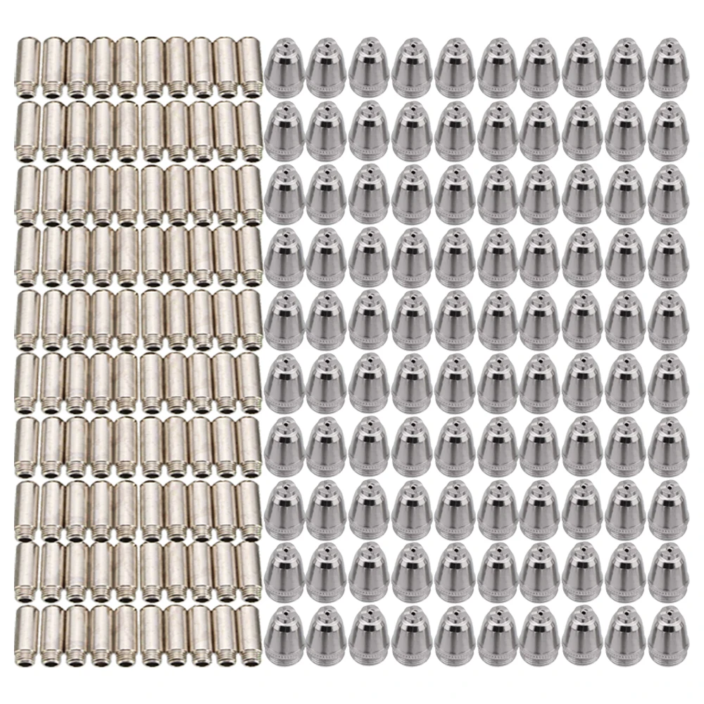 Комплект расходных насадок для плазменного резака AG60 WSD60 200 шт|Сварочные сопла| |